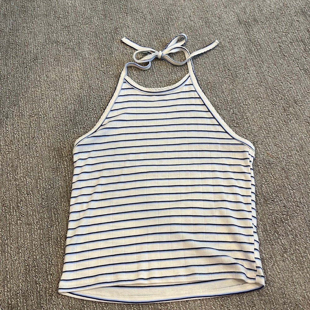 Medium Striped Halter Top by American Eagle